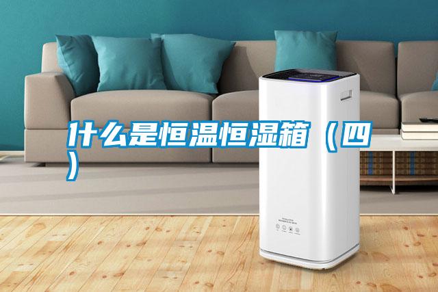 什么是恒溫恒濕箱(四)