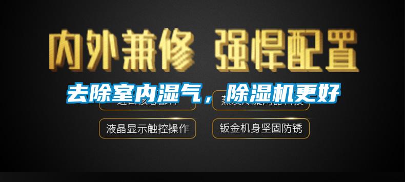 去除室內濕氣，除濕機更好