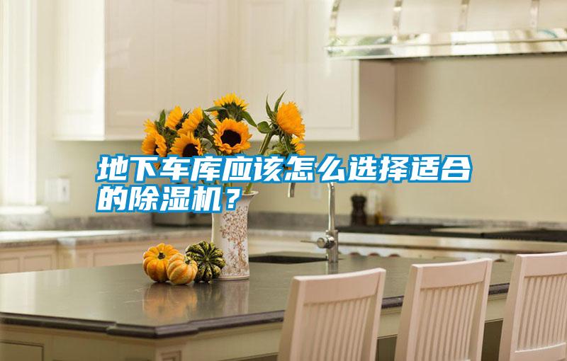 地下車庫應該怎么選擇適合的除濕機？