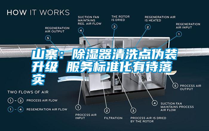 山寨:除濕器清洗點偽裝升級 服務標準化有待落實
