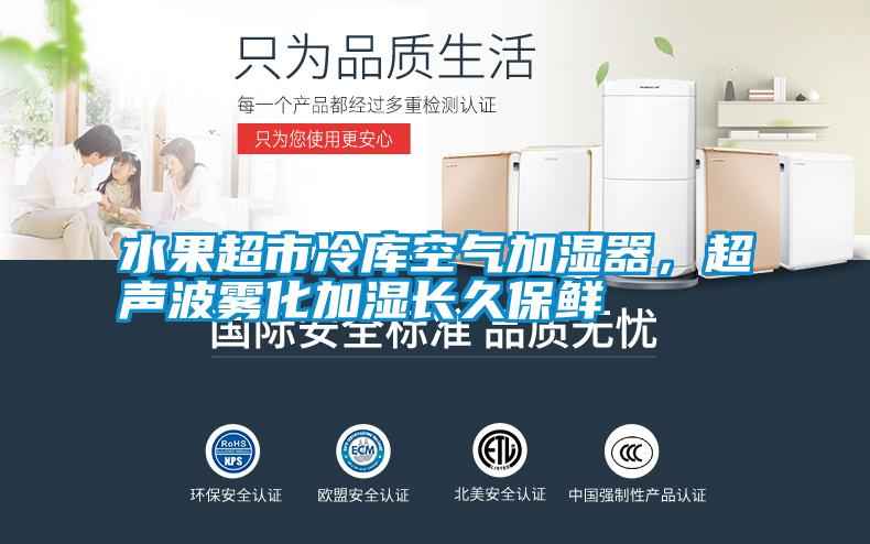 水果超市冷庫空氣加濕器，超聲波霧化加濕長久保鮮