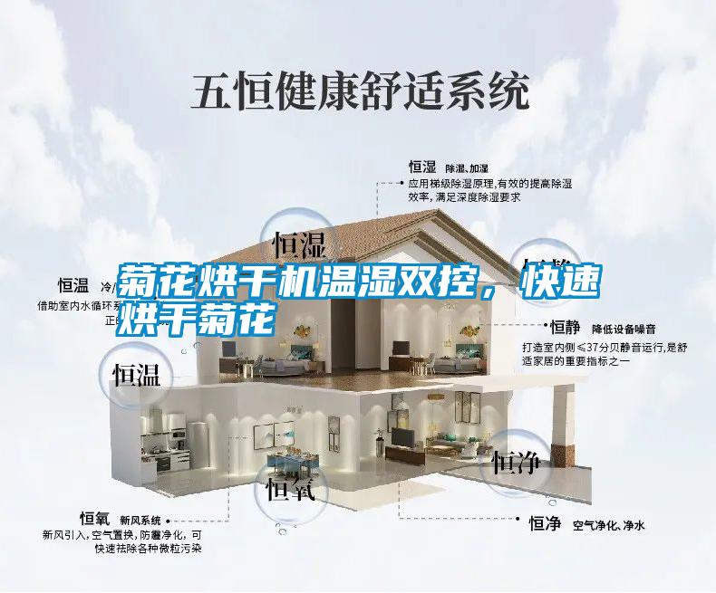 菊花烘干機(jī)溫濕雙控,快速烘干菊花