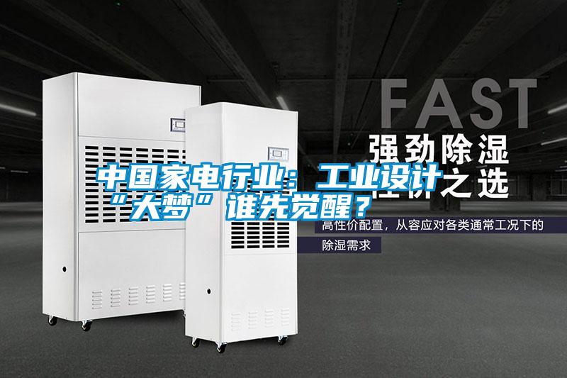 中國家電行業(yè)：工業(yè)設計“大夢”誰先覺醒？