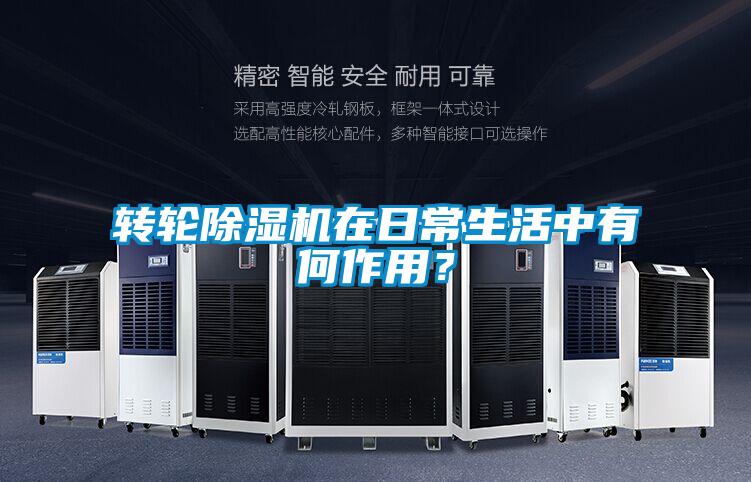 轉(zhuǎn)輪除濕機(jī)在日常生活中有何作用?