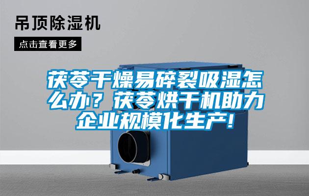 茯苓干燥易碎裂吸濕怎么辦？茯苓烘干機助力企業規?；a!
