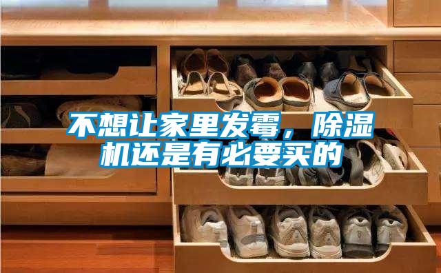 不想讓家里發霉，除濕機還是有必要買的