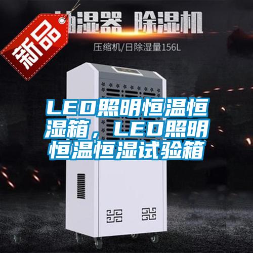 LED照明恒溫恒濕箱，LED照明恒溫恒濕試驗箱