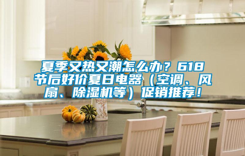 夏季又熱又潮怎么辦？618節(jié)后好價(jià)夏日電器（空調(diào)、風(fēng)扇、除濕機(jī)等）促銷推薦！