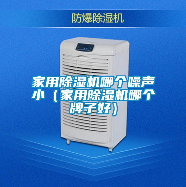家用除濕機哪個噪聲?。矣贸凉駲C哪個牌子好）
