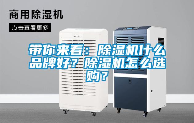 帶你來看：除濕機什么品牌好？除濕機怎么選購？