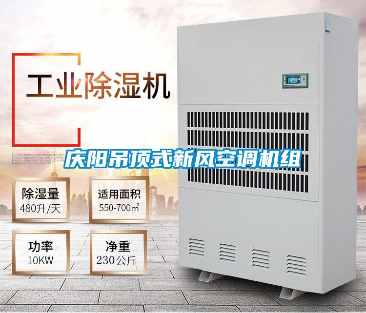 慶陽吊頂式新風空調機組