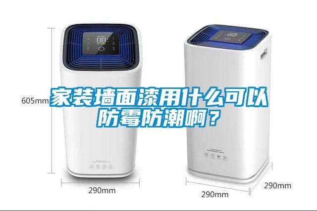 家裝墻面漆用什么可以防霉防潮??？