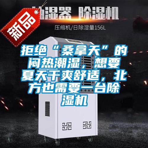 拒絕“桑拿天”的悶熱潮濕,想要夏天干爽舒適,北方也需要一臺除濕機