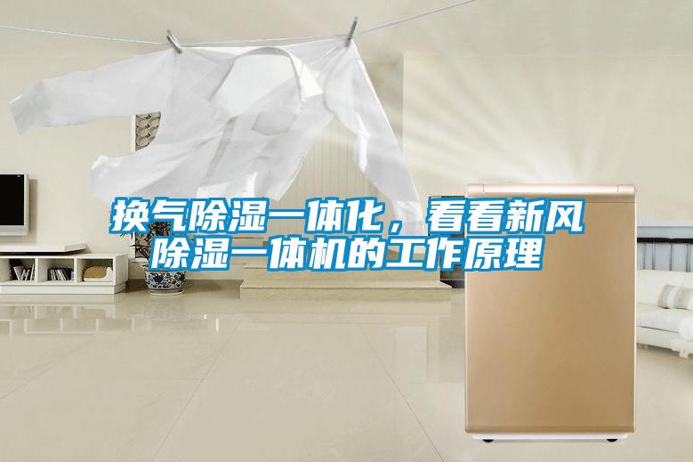 換氣除濕一體化,看看新風除濕一體機的工作原理