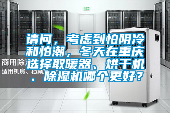 請問，考慮到怕陰冷和怕潮，冬天在重慶選擇取暖器、烘干機、除濕機哪個更好？