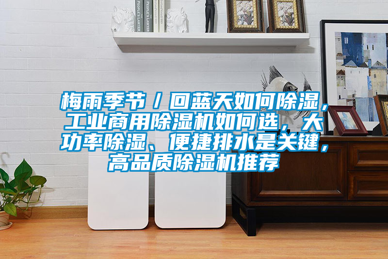 梅雨季節(jié)/回藍(lán)天如何除濕,工業(yè)商用除濕機(jī)如何選,大功率除濕、便捷排水是關(guān)鍵,高品質(zhì)除濕機(jī)推薦