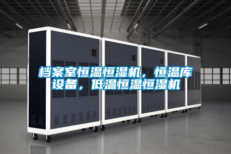 檔案室恒溫恒濕機,恒溫庫設備,低溫恒溫恒濕機